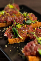 Beef tartare