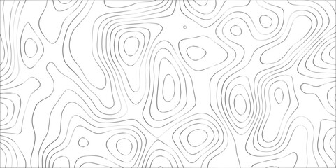 Fototapeta premium Panorama view gradient multicolor wave curve lines banner background design. Vector illustration. Line topography map contour background .Abstract Topographic map background with wave line.