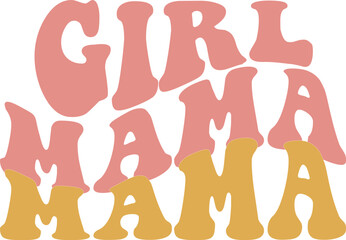 Retro Mom Svg Design