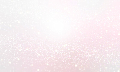 Sparkling glitter and pink gradient background

