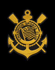 Obraz premium embroidery champion design 