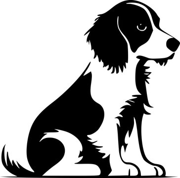 recommend clip art: Dog - High Quality Vector Logo - Vector illustration ideal for T-shirt graphic