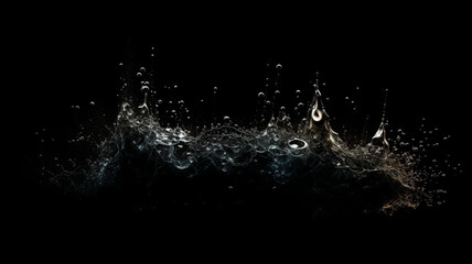 black backgrounds with elements for graphic design