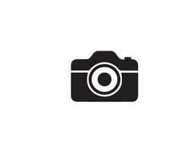 lens camera photo icon vector