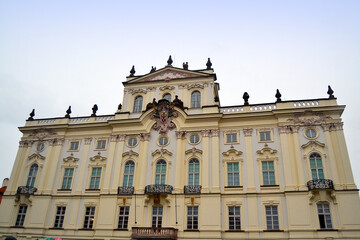 Fototapeta na wymiar Archbishop's Palace in Prague, Czech Republic