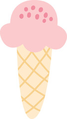 Ice cream illustration