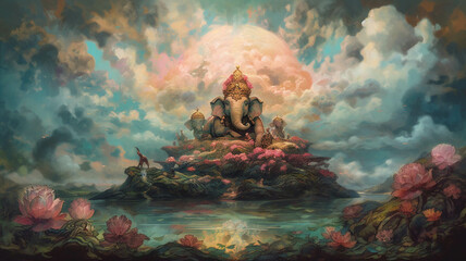 ガネーシャ, Ganesha, พระคุณเชษฐา, गणेश (Ganesha)