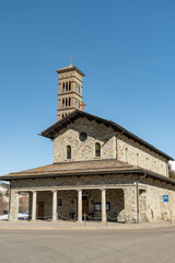 Saint Borromaeus catholic church in Saint Moritz in Switzerland