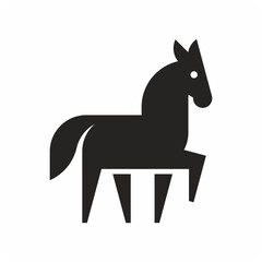 Horse Logo. Icon design. Template elements