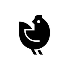 Chicken Logo. Icon design. Template elements