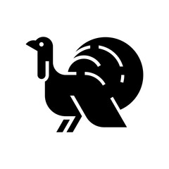 Turkey Logo. Icon design. Template elements