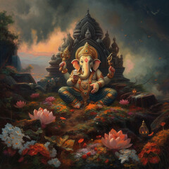 ガネーシャ, Ganesha, พระคุณเชษฐา, गणेश (Ganesha)