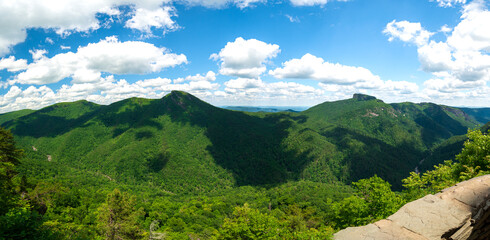 Wiseman's View Scenic Overlook at Linville Gorge, North Carolina