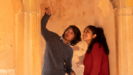 couple at some vintage place © Karan