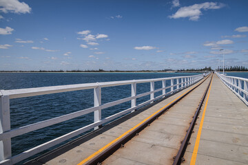 Naklejka premium Busselton Jetty, Western Australia, Australia