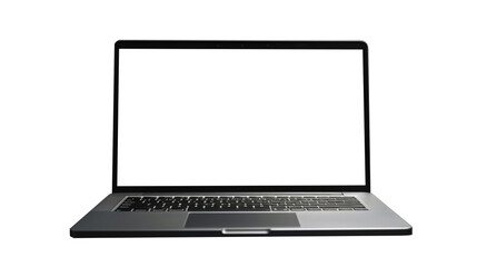 laptop isolated on white background, without background