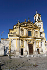 Obraz premium Sant Invenzio church in Gaggiano, Milan