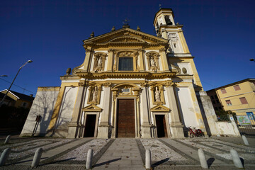 Sant Invenzio church in Gaggiano, Milan
