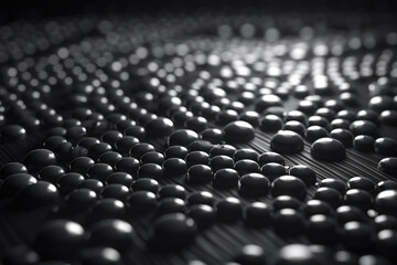 Fototapeta premium Monochrome dot background design