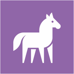Obraz na płótnie Canvas Horse Logo. Icon design. Template elements