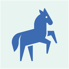 Horse Logo. Icon design. Template elements