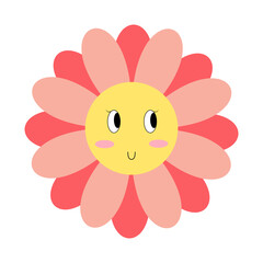 Groovy Flower Illustration