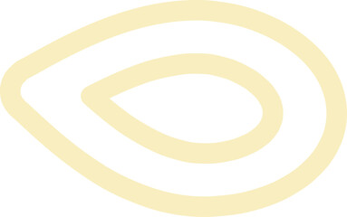 cute pastel doodle line element decoration