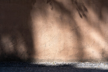 Wall and floor. with shadows.