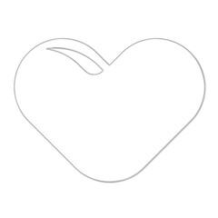 Abstract Y2K Element Isolated on Transparent Background, 3D Glass Shape, Universal Geometric Design Graphic