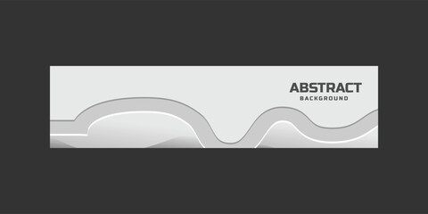 Abstract modern banner and poster template