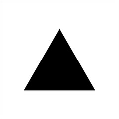 Fototapeta premium triangle icon , triangle design, isolated on white background.