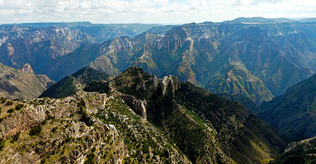 Copper Canyon in the State of Sinaloa, Mexico