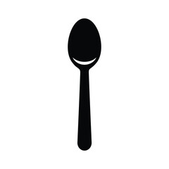 Spoon icon vector on trendy design