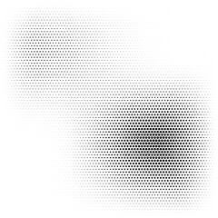 Abstract black vector dotted halftone background, design element