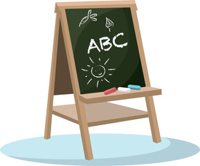 Back to school. Vector illustration set.