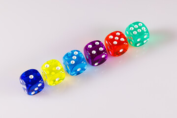 Dice for board game and role-playing game