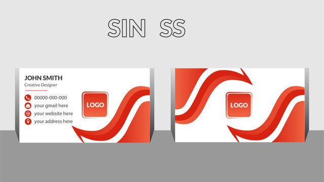 A card with creative design combination.