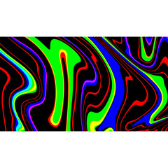 Marbled abstract psychedelic texture, Trippy strip acid pattern. Neon color wavy background