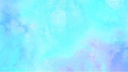 Fototapeta premium Abstract blue watercolor background for your design, watercolor background concept, vector.
