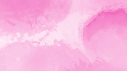 Abstract pink watercolor background for your design, watercolor background concept, vector.