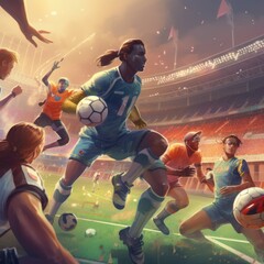 Sport Game Art Video Games Wallpaper Background