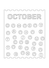  Days Of The Week and month Worksheet