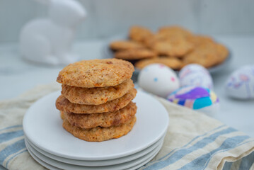 carrot easter cookies