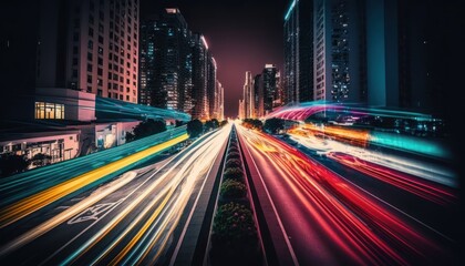 traffic in the high tech city, generative ai
