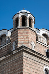 Fototapeta na wymiar Church Sveti Sedmochislenitsi in city of Sofia, Bulgaria