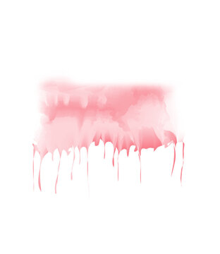 Dripping watercolor stain © Кseniia_designer