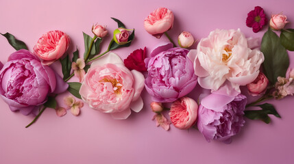 Obraz na płótnie Canvas pink, flower, rose, generative ai