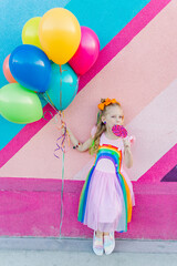 Rainbow Birthday Downtown