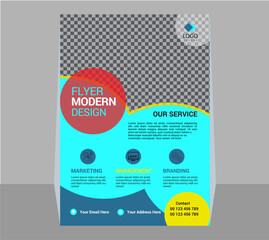 Corporate Business a4 vector Flyer Design for Company promotion poster brochure or brochure cover layout,annual report,and advertise.