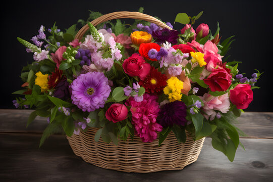Realistic Flower Bouquet for Every Occasion - Generated by Generative AI